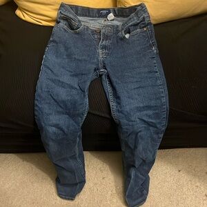 Dark blue skinny jeans